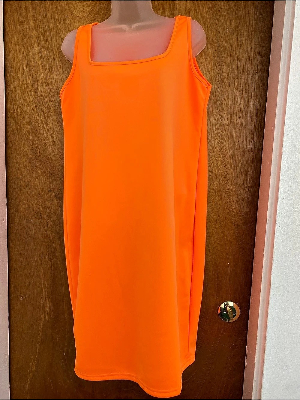 Mini Tank Dress in Orange Size XL Like New